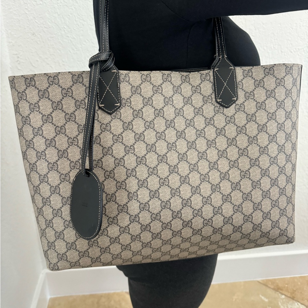 GUCCI reversible black bag